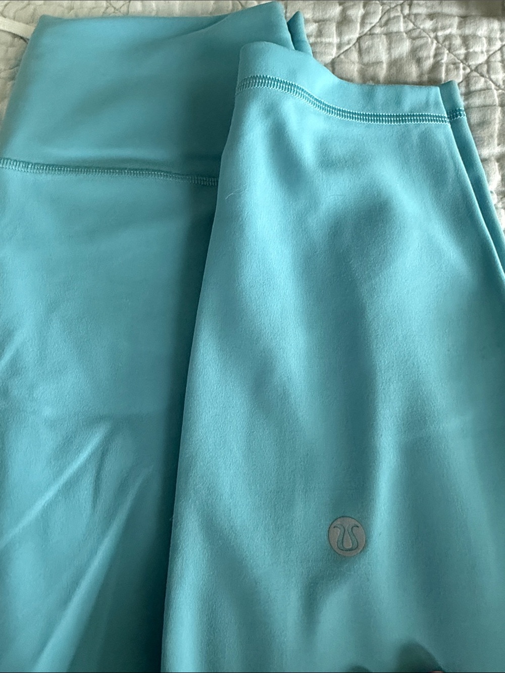 lululemon athletica Light Aqua Leggings
